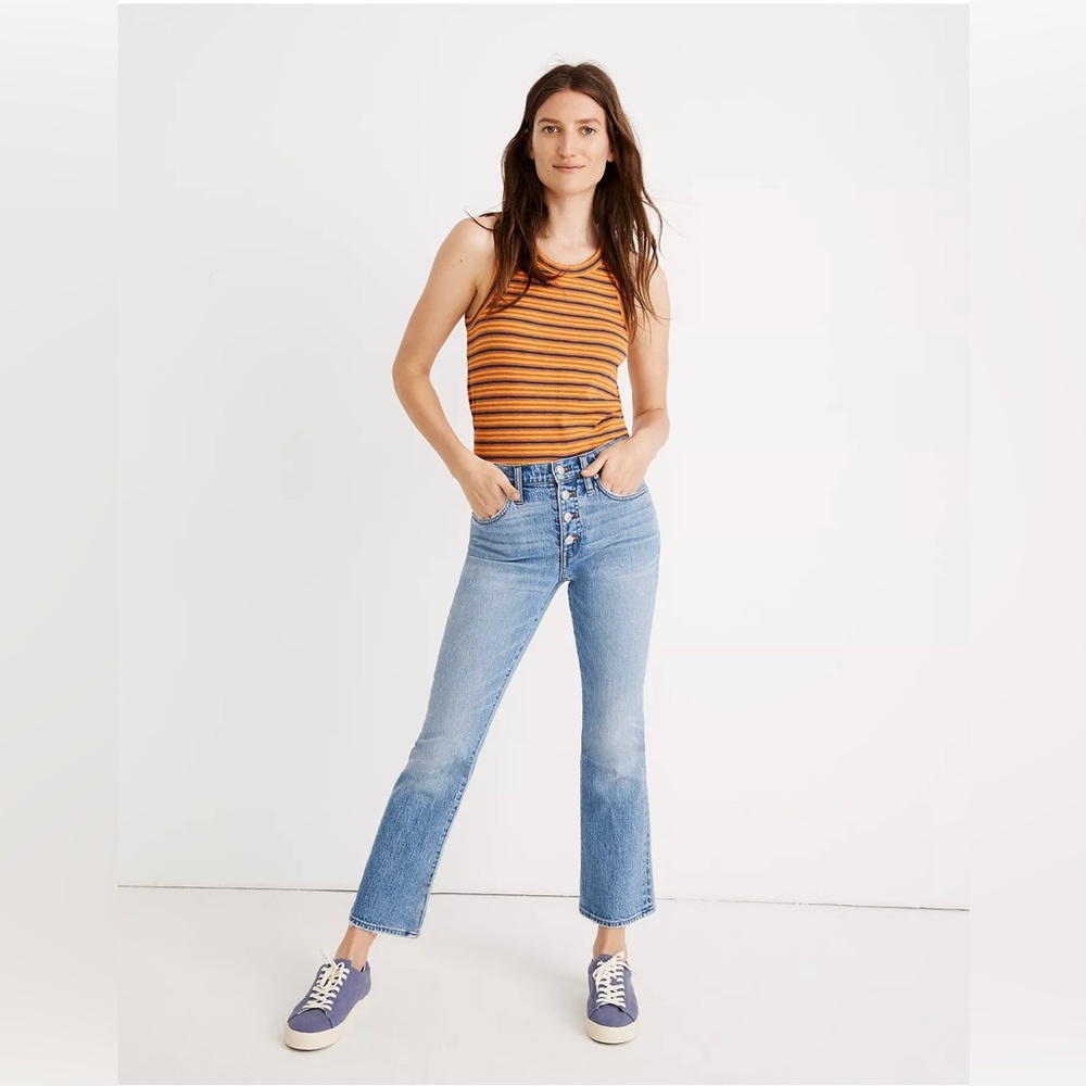 Cali Demi-Boot Jeans in Dory Wash: Comfort Stretch Edition